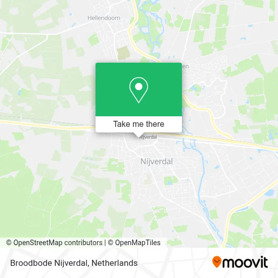 Broodbode Nijverdal Karte
