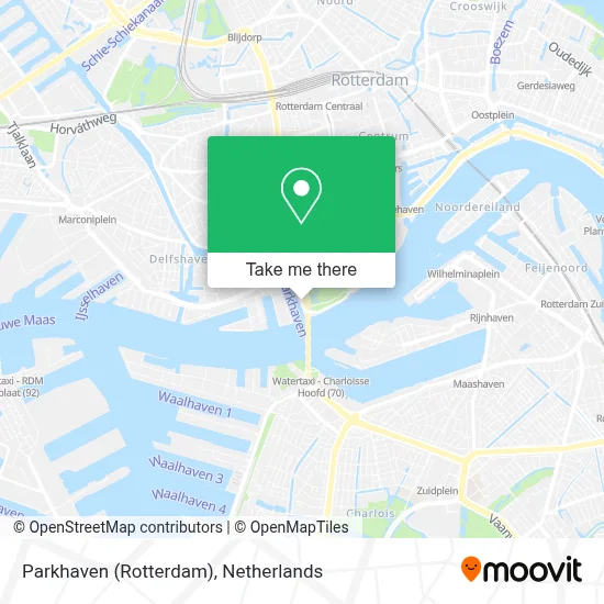 Parkhaven (Rotterdam) map