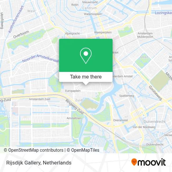 Rijsdijk Gallery map