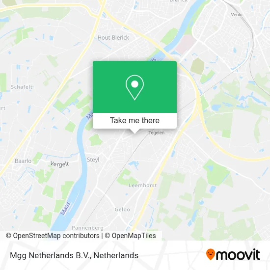 Mgg Netherlands B.V. map