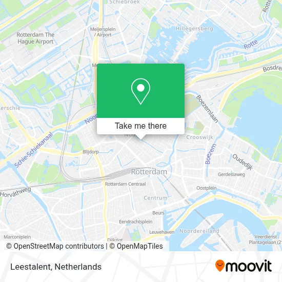 Leestalent map