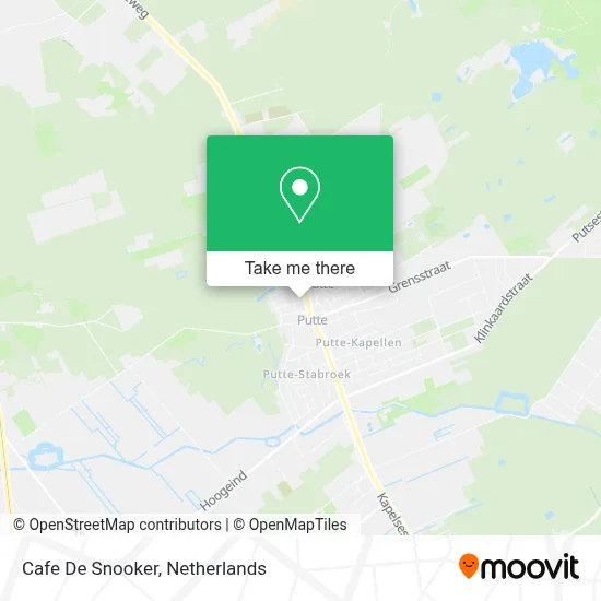 Cafe De Snooker map
