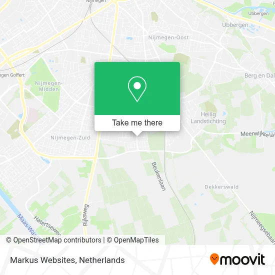 Markus Websites map