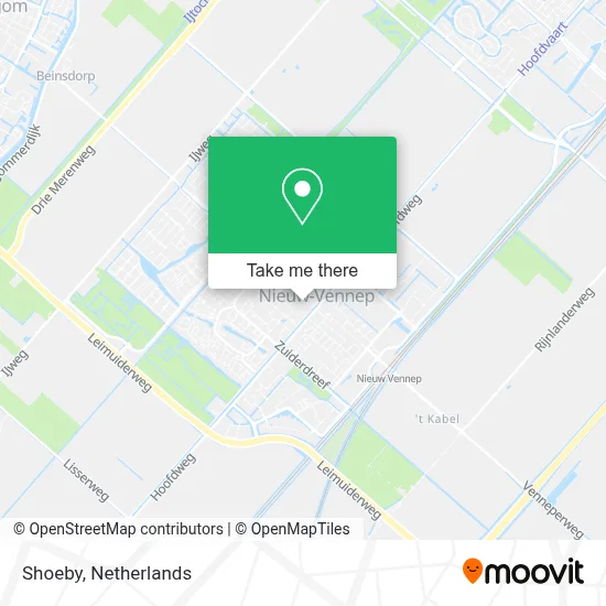 Shoeby map
