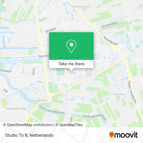 Studio To B map