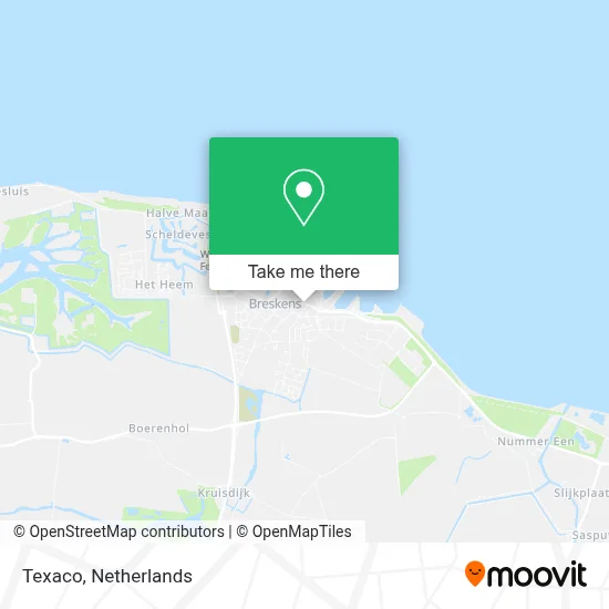 Texaco map