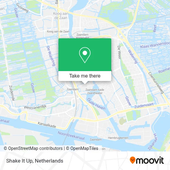 Shake It Up map