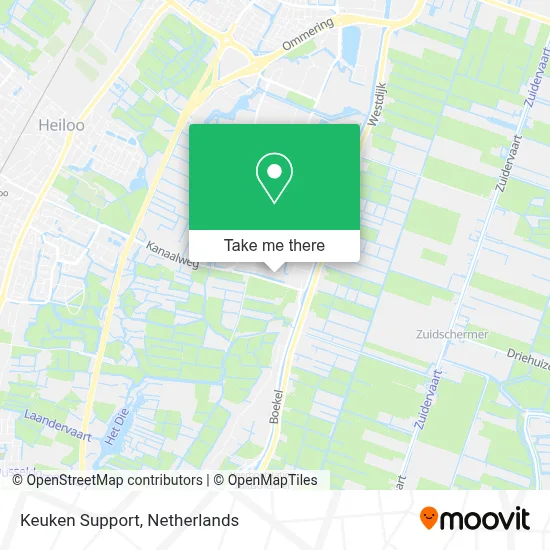 Keuken Support map