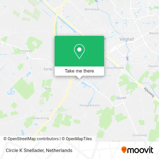 Circle K Snellader map
