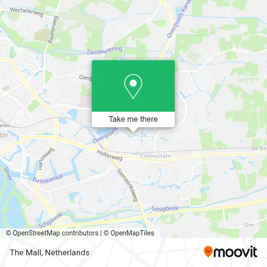 The Mall map