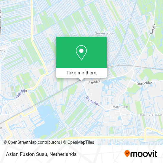 Asian Fusion Susu map