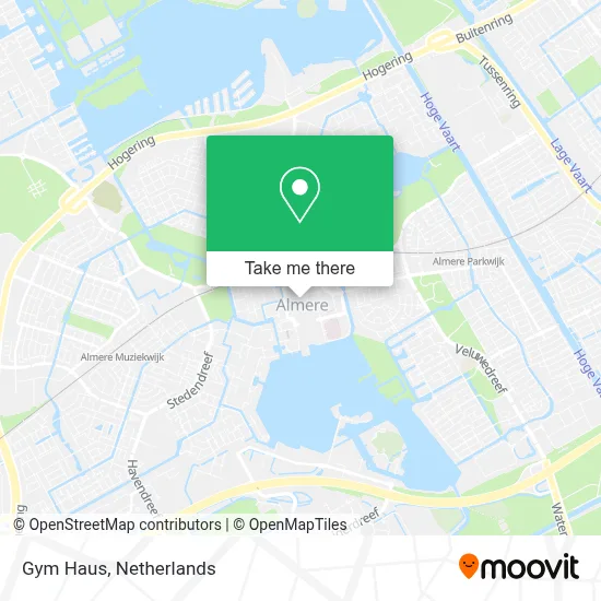 Gym Haus map
