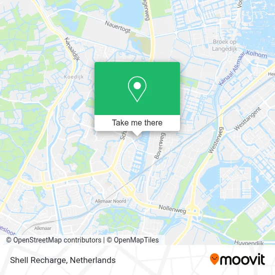 Shell Recharge map