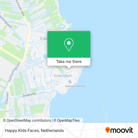 Happy Kids Faces map