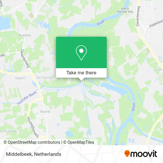 Middelbeek map