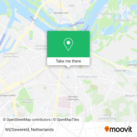 Wij'Dewereld map