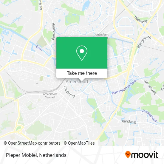 Pieper Mobiel map