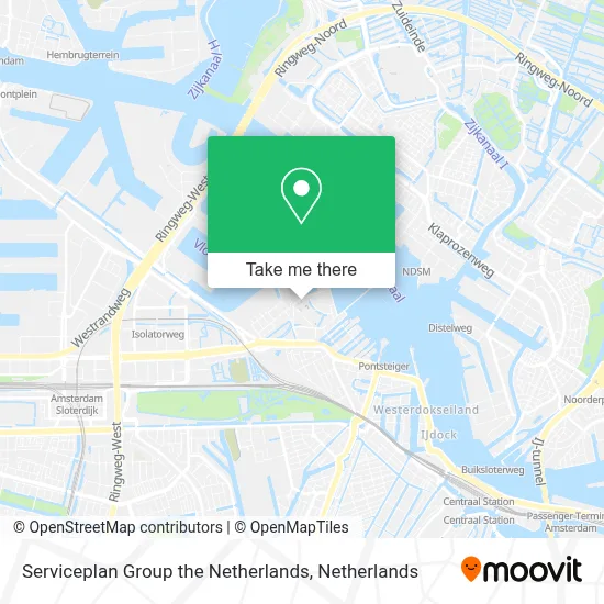 Serviceplan Group the Netherlands map