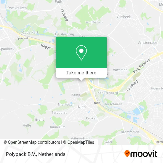 Polypack B.V. map