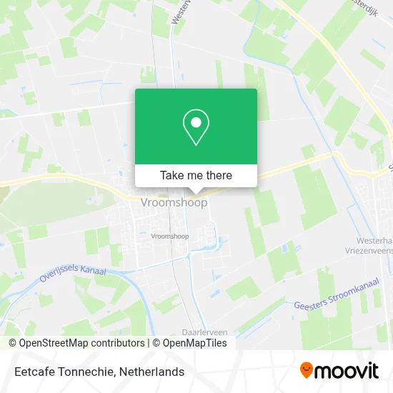 Eetcafe Tonnechie map