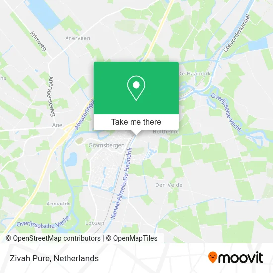 Zivah Pure map