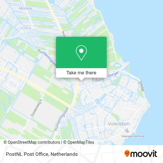 Postnl Postkantoor map