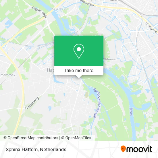 Sphinx Hattem map
