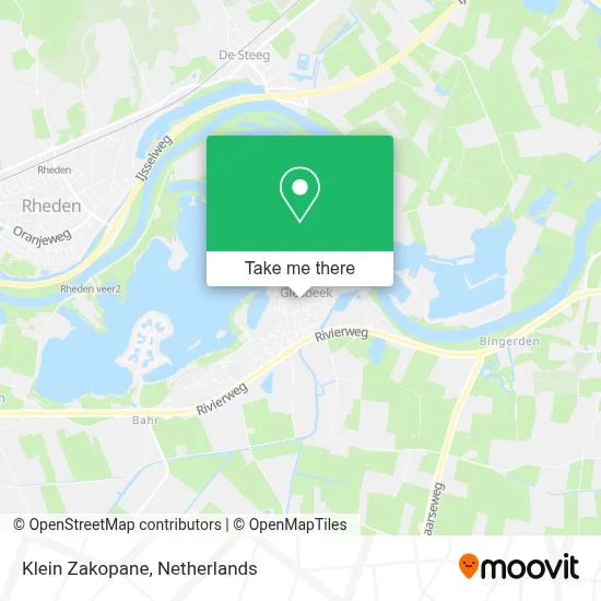Klein Zakopane map
