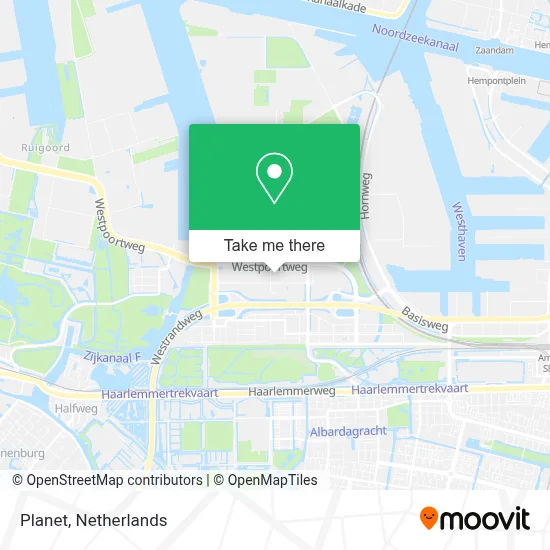 Planet map