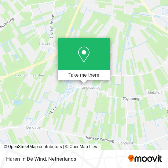 Haren In De Wind map
