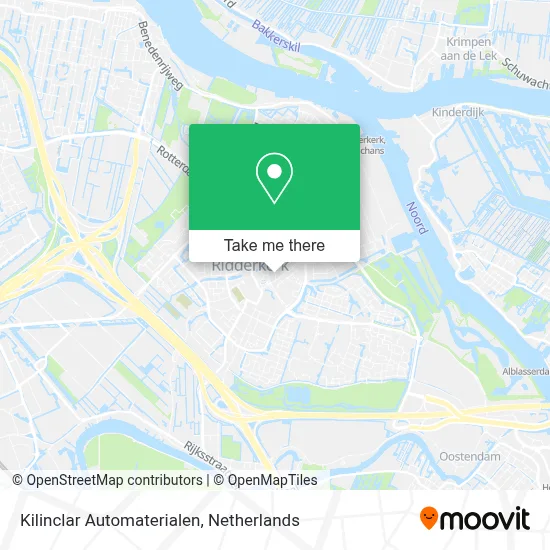 Kilinclar Automaterialen map