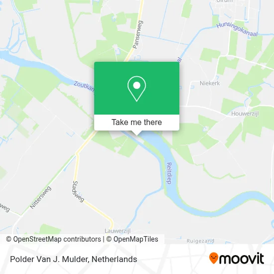 Polder Van J. Mulder map