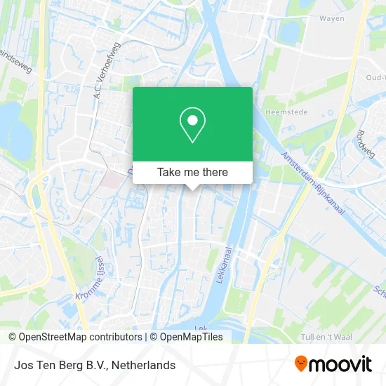 Jos Ten Berg B.V. map