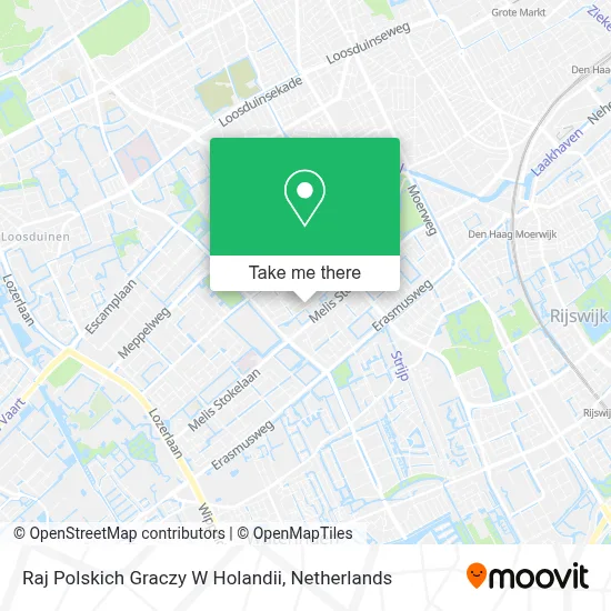 Raj Polskich Graczy W Holandii map