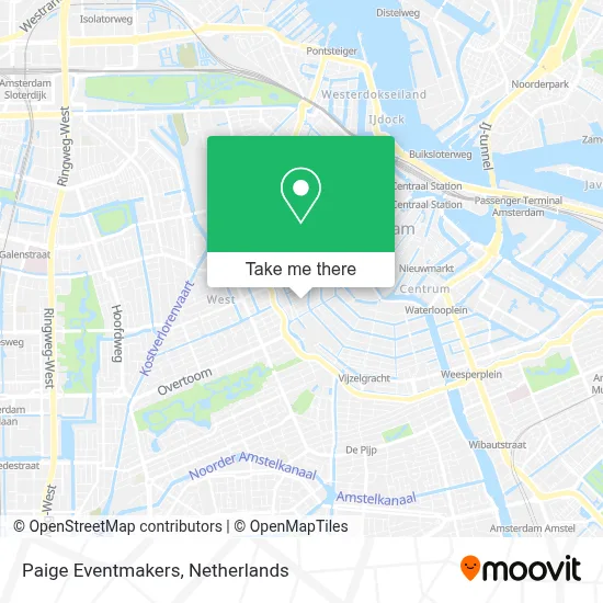 Paige Eventmakers map