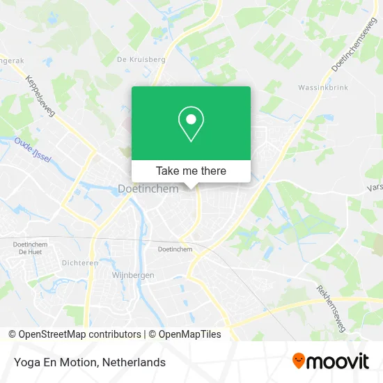 Yoga En Motion map