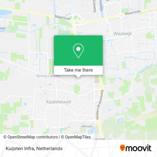 Kuijsten Infra map