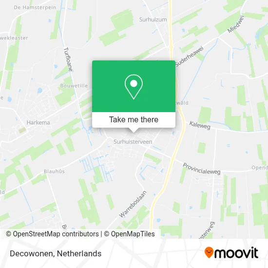 Decowonen map
