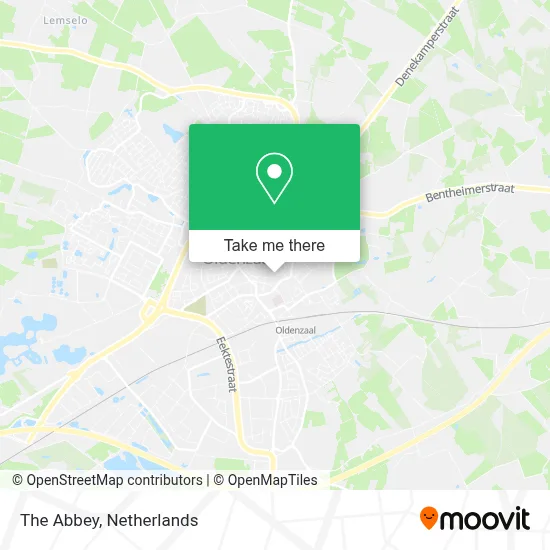 De Abdij map