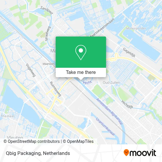 Qbig Packaging map