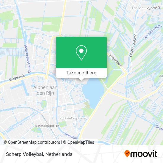 Scherp Volleybal map