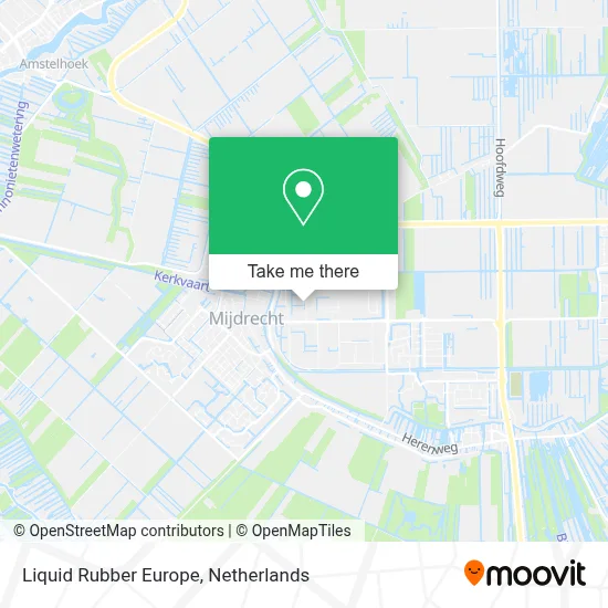 Liquid Rubber Europe map