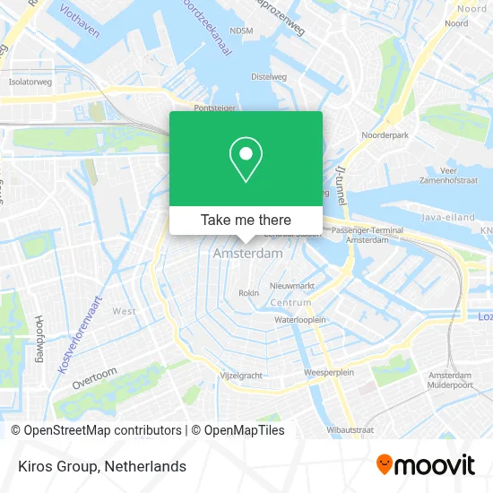 Kiros Group map