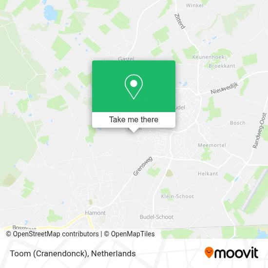 Toom (Cranendonck) map