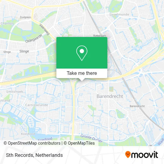 Sth Records map