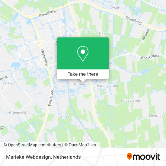Marieke Webdesign map