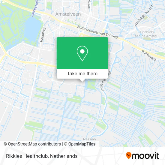 Rikkies Healthclub map