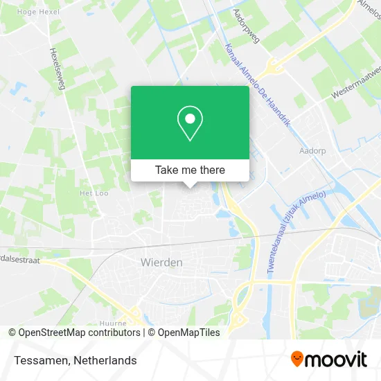 Tessamen map