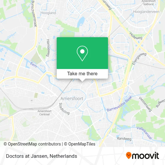 Doctors at Jansen map