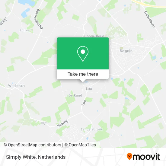 Simply White map